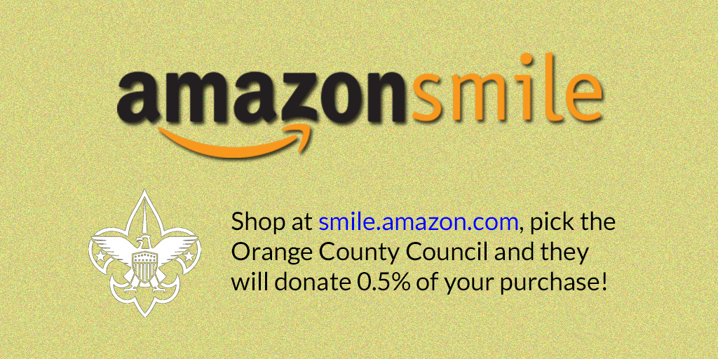 Donate with Amazon SmileOrange County Boy Scouts of America